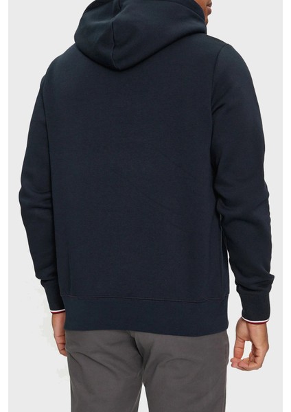 Pamuklu Regular Fit Logolu Kapüşon Yaka Sweat Erkek Sweat MW0MW32673 Dw5 modelleri