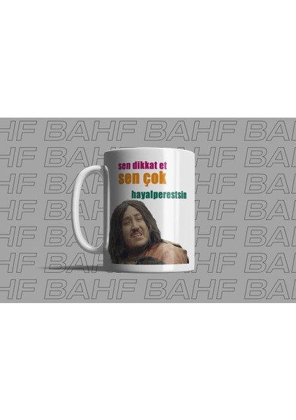 Mug - Gi-Bi Yılmaz Hayalperest Porselen Kupa Bardak