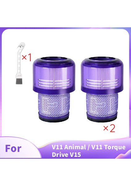 Hayvanlar Için Vakum Filtreleri V11 Tork Tahrikli V15 Yıkanabilir Yeniden Kullanılabilir DY-970013-02 ve 970013-03 Filtre Değişimi (Yurt Dışından) fırsatları