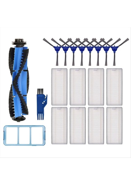 Robovac 11S 35C 15C 25C 30C Robot Süpürge Için Ana Silindir Yan Fırça Ön Filtre Süzgeç Yedek Parçaları (Yurt Dışından)