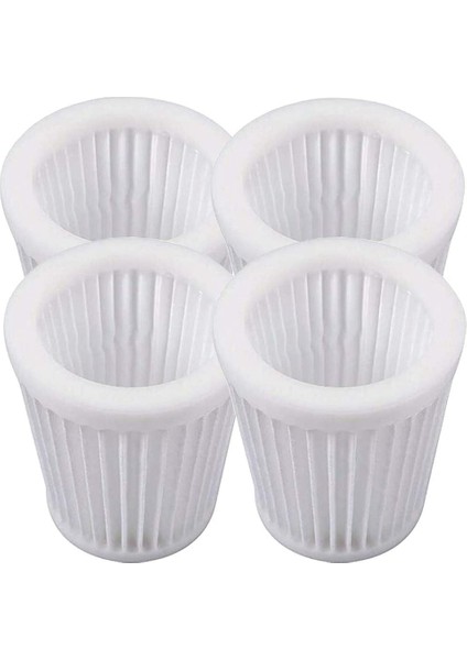 Gazlı 18V-LI 14.4V Elektrikli Süpürge Aksesuarlarıyla Uyumlu Filtre Yedek Parçası (4'lü Paket) (Yurt Dışından)