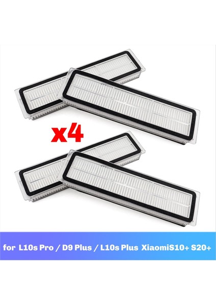 L10S Pro / D9 Plus S10+ S20+ Robot Süpürge Yedek Parçaları Için Filtre (Yurt Dışından) fiyatları