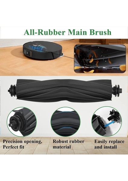 Dream L20 ULTRA/L30 Ultra Robot Süpürge ile Uyumlu Aksesuar Kiti Ana Fırça Filtreleri Yan Paspas Pedleri (Yurt Dışından) indirimleri