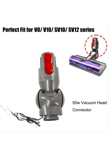 V8 V10 SV10 SV12 Temizleyici Bağlantı Yedek Parçası Için 50W Doğrudan Tahrikli Emiş Vakum Bağlantı Başlığı (Yurt Dışından) fırsatları