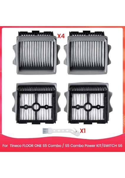 Floor One S5 Kombo / Güç Kiti/swıtch S6 Islak Kuru Elektrikli Süpürge Parçaları Için Yedek Filtre (Yurt Dışından)