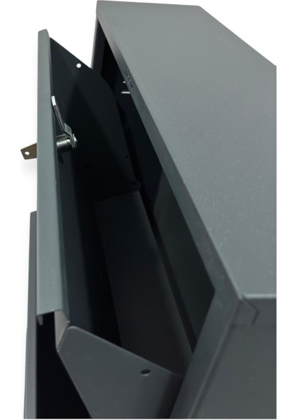 Metal Ayakkabılık 4 Lü Antrasit Kilitli Model fırsatları