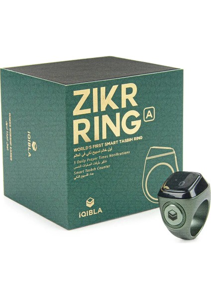 Iqibla M02 & M02 Pro Paslanmaz Çelik Akıllı Yüzük Saat Tesbih Zikirmatik Namaz Hatırlatıcı