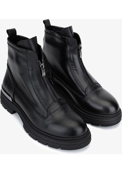 Kadın Hakiki Deri Siyah Casual Bot 1164 2353526 Bn Bot SK25-26 Sıyah Nappa fiyatları