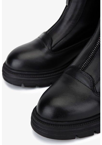 Kadın Hakiki Deri Siyah Casual Bot 1164 2353526 Bn Bot SK25-26 Sıyah Nappa modelleri