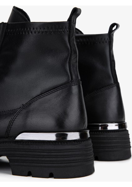 Kadın Hakiki Deri Siyah Casual Bot 1164 2353526 Bn Bot SK25-26 Sıyah Nappa fırsatları