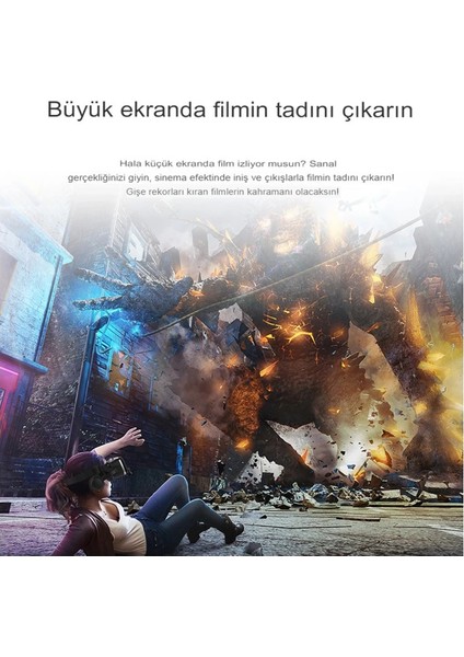 Shinecon SC-G04E 3D Sanal Gerçeklik Gözlüğü - Siyah fırsatları