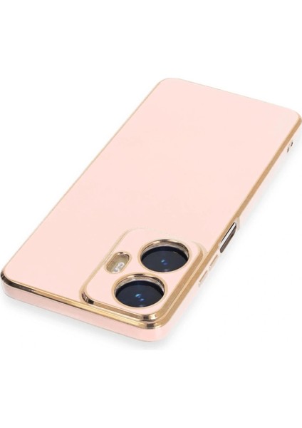 Realme C55 Kılıf Volet Silikon - Pembe modelleri