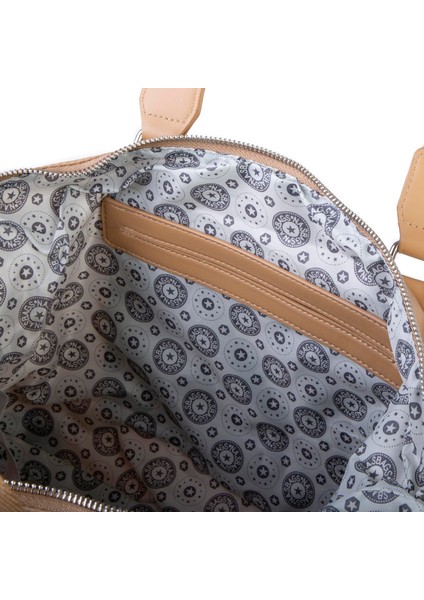 Ultra Hafif Su Geçirmez Spor Kadın Büyük Boy Omuz ve Çapraz Çanta Bej indirimleri