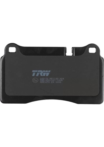 GDB1670 - Fren Balatası Ön - Trw