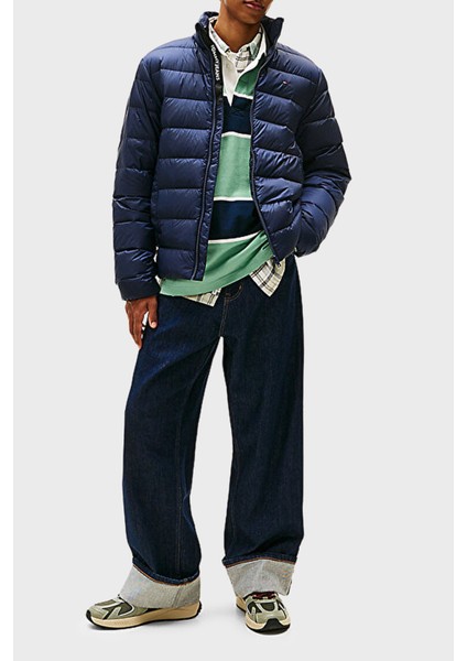 Kapitoneli Regular Fit Dik Yaka Şişme Mont Erkek Mont DM0DM20658 C1G fiyatları