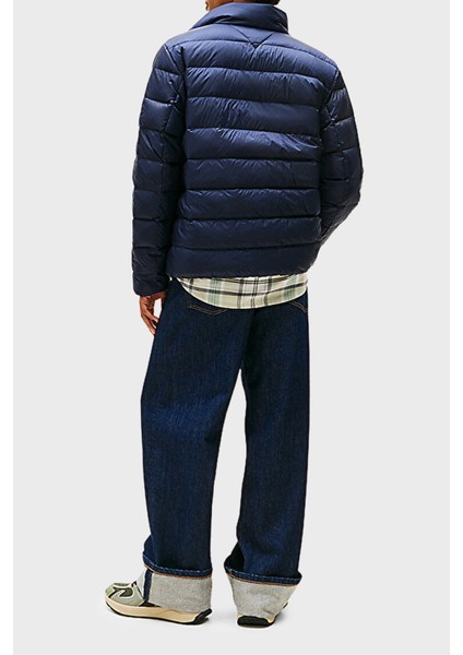 Kapitoneli Regular Fit Dik Yaka Şişme Mont Erkek Mont DM0DM20658 C1G modelleri