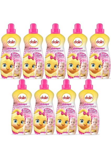 Çamaşır Yumuşatıcı 1500ML Bahar Ninnisi (9 Lu Set) (Bebeklere Özel)
