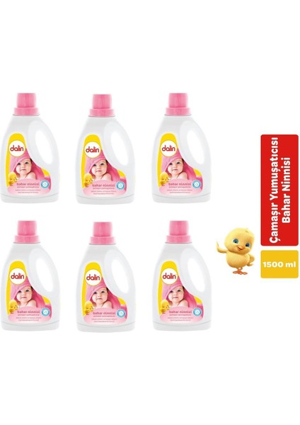 Çamaşır Yumuşatıcı Bahar Ninnisi 1500ML 6 Adet