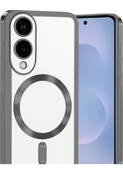 Samsung Galaxy S25 Edge Kross Magneticsafe Kapak - Titan Gri fiyatları