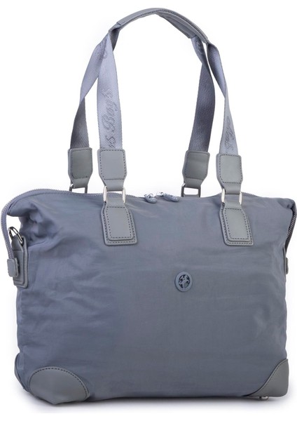 Ultra Hafif Su Geçirmez Spor Kadın Büyük Boy Omuz ve Çapraz Çanta Gri fiyatları
