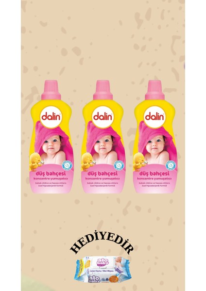 Konsantre Yumuşatıcı Düş Bahçesi 1200 ml x 3 Adet