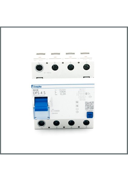 4X100A Rccb 300MA (A Tipi Kaçak Akım Rölesi) (S:selective) fiyatları