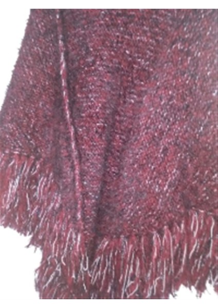 El Örgüsü Kırçıllı Bordo Battal Boy Şal fiyatları