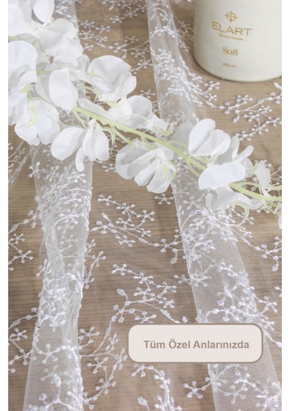 Bella Brode Dantel Masa Örtüsü (135X220 Cm) modelleri