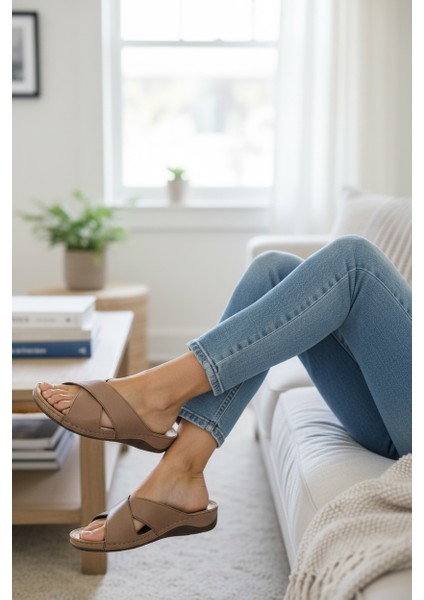 Tam Ortopedik Anatomik Taban Topuk Dikenine Uygun Terlik 994 fırsatları