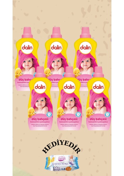 Konsantre Yumuşatıcı Düş Bahçesi 1200 ml x 6 Adet