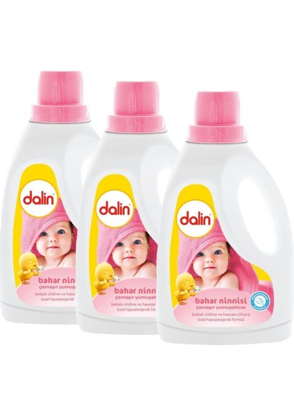 Sıvı Çamaşır Yumuşatıcısı Bahar Ninnisi 1500 ml 3 Adet