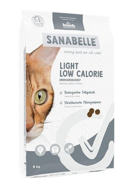 Light Düşük Kalorili Fazla Kilolu Kediler Için Kuru Kedi Maması 8 kg
