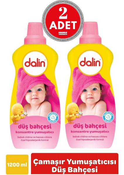 Konsantre Yumuşatıcı Düş Bahçesi 1200 ml 2 Adet