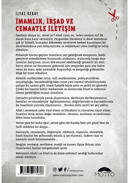İmamlık, İrşad Ve Cemaatle İletişim - İlyas Özbay fiyatları