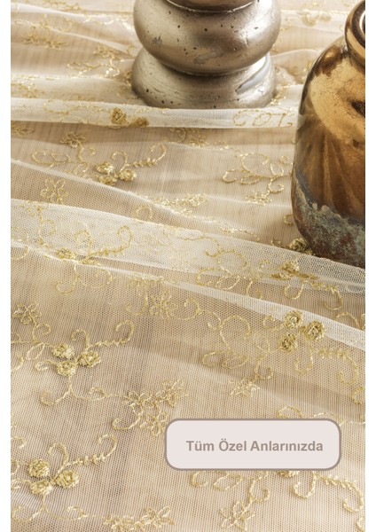 Masal Masa Örtüsü (150X230 Cm) Gold modelleri