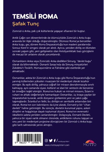 Temsili Roma - Şafak Tunç fiyatları