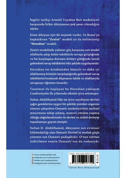 Son Evrensel Hükümdar Sultan II. Abdulhamid Han - Şafak Tunç fiyatları