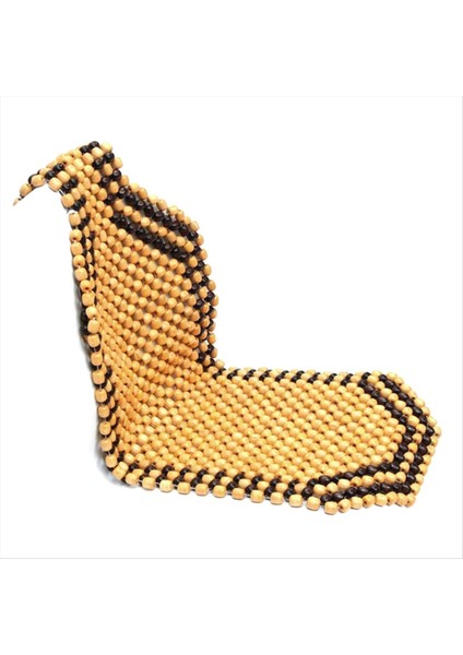 Araba Yaz Yastık Koltuk Kapağı Serin Ahşap Ahşap Boncuk Koltuk Kapağı Masaj Yastık Sandalye Kapağı Araba Ofis Evi Evrensel (Yurt Dışından)