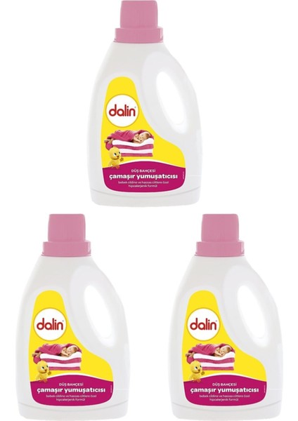 Sıvı Çamaşır Yumuşatıcısı Düş Bahçesi 1500 ml x 3 Adet