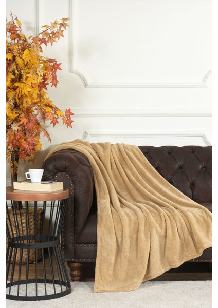 Enjoy Wellsoft Tv Battaniyesi (100X170 Cm) Deve Tüyü