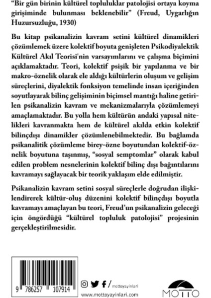 Psikodiyalektik Kültürel Akıl Teorisi - Remzi Bilge fiyatları