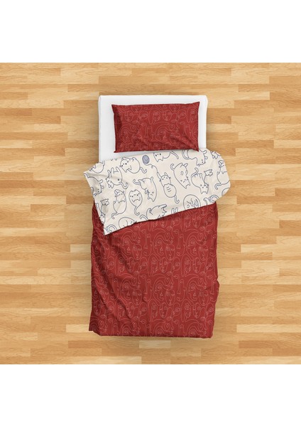 Womens And Cats Çift Taraflı Nevresim Takımı - 160 cm x 220 cm modelleri