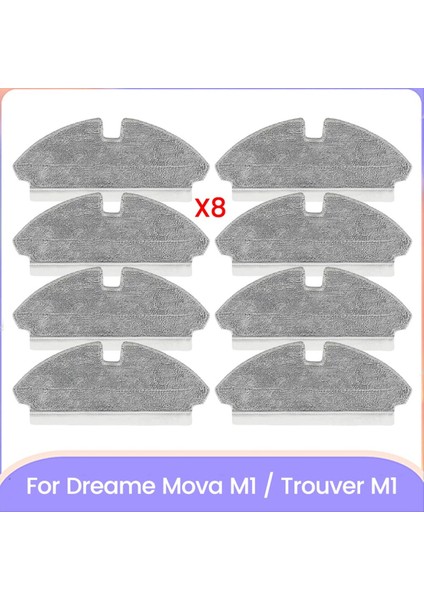 M1/trouver M1 Elektrikli Süpürge Parçaları Için Paspas Bezi Yedek Parçalar Verimli Ev Temizlik Aksesuarları 8 Adet (Yurt Dışından)