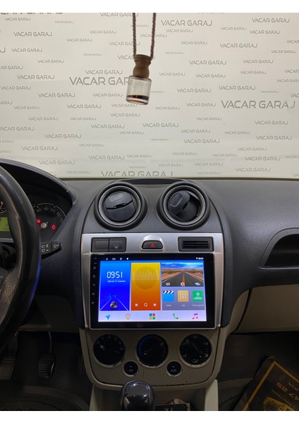 Ford Fıesta 2006-08 9" Gri Uyumlu Android Multimedia Gerçek 4/64 Kablosuz Carplay Geri Görüş Kameralı fırsatları