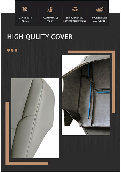 2003 2004 2005 2005 2006 - 2009 Için Toyota 4runner Sürücü Yan Alt Yedek Bez Koltuk Kapağı Gri (Yurt Dışından) indirimleri