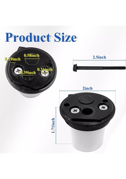 385310683 Dometıc 110 &amp; 210 Serisi Rv Tuvaletler Için Bahar Kartuşu Kiti (Yurt Dışından) modelleri