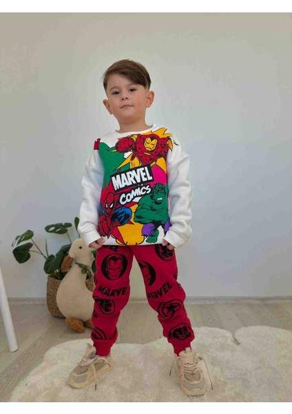 Marka Erkek Çocuk Alt Üst 3 Iplik Takım