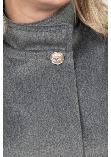 Dik Yaka Kemerli Kısa Panço 2620 fiyatları