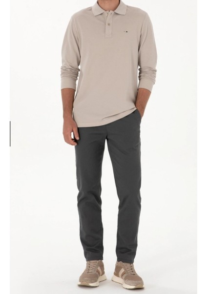 Erkek Normal Bel Düz Paça Yandan Cepli Likralı Üst Kalite Kanvas Pantolon fiyatları