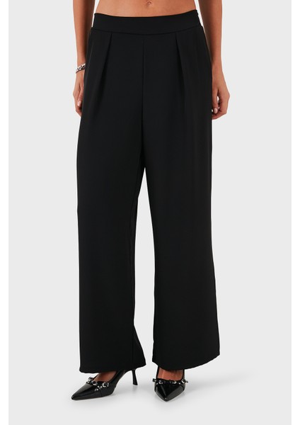 Via Dante Regular Fit Normal Bel Geniş Paça Pantolon Bayan Pantolon 268755092